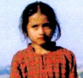 ネパールの女の子