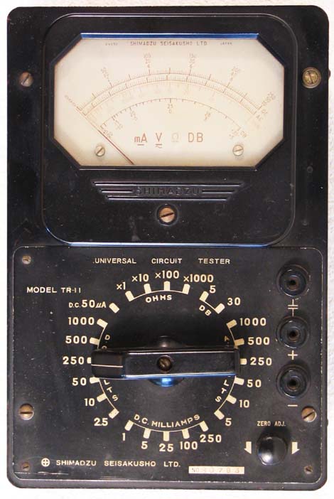 tester3 テスタ3 shimadzu-tr11