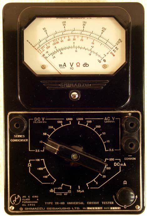 tester3 テスタ3 shimadzu-tr11